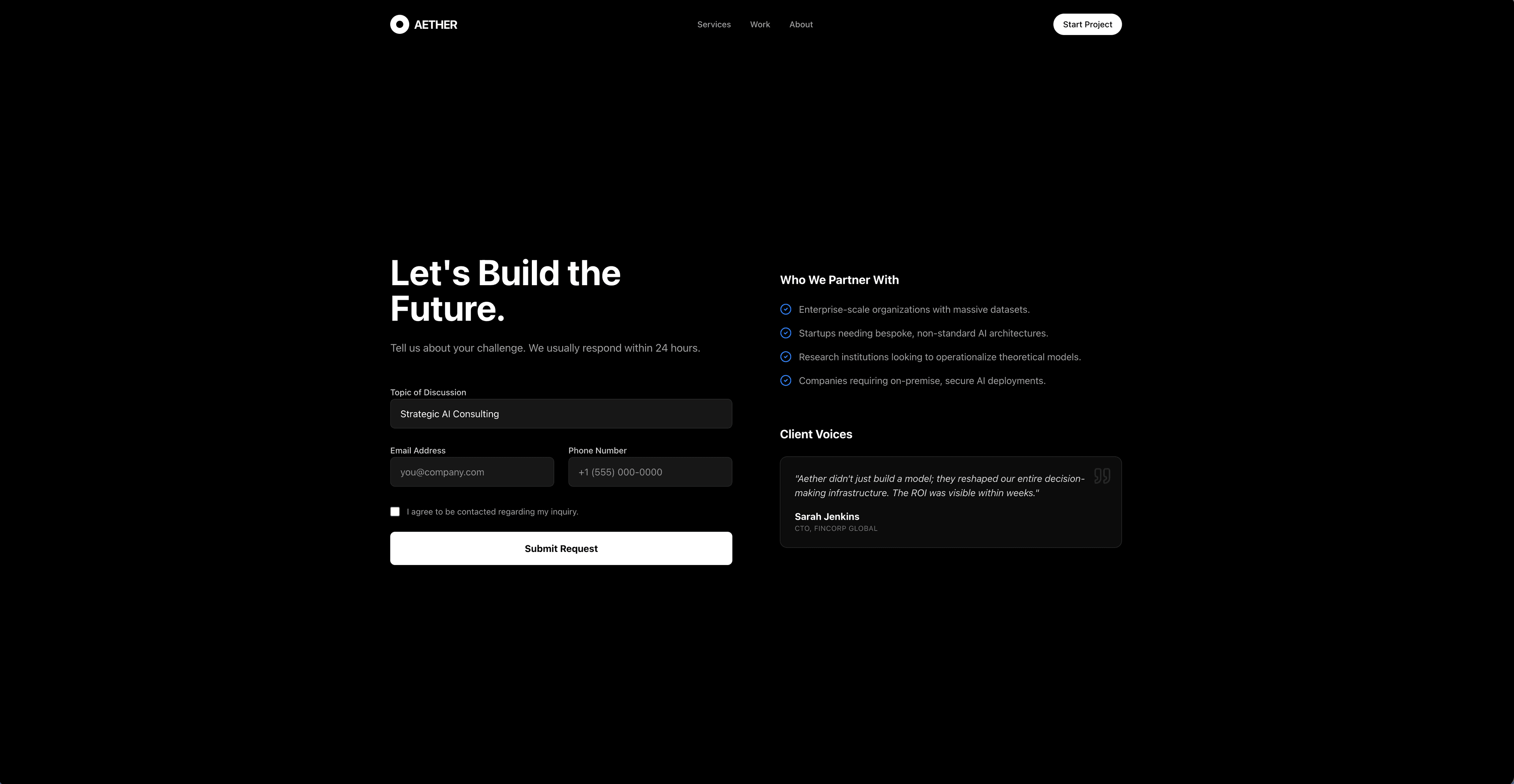 Contact form - formularz kontaktowy