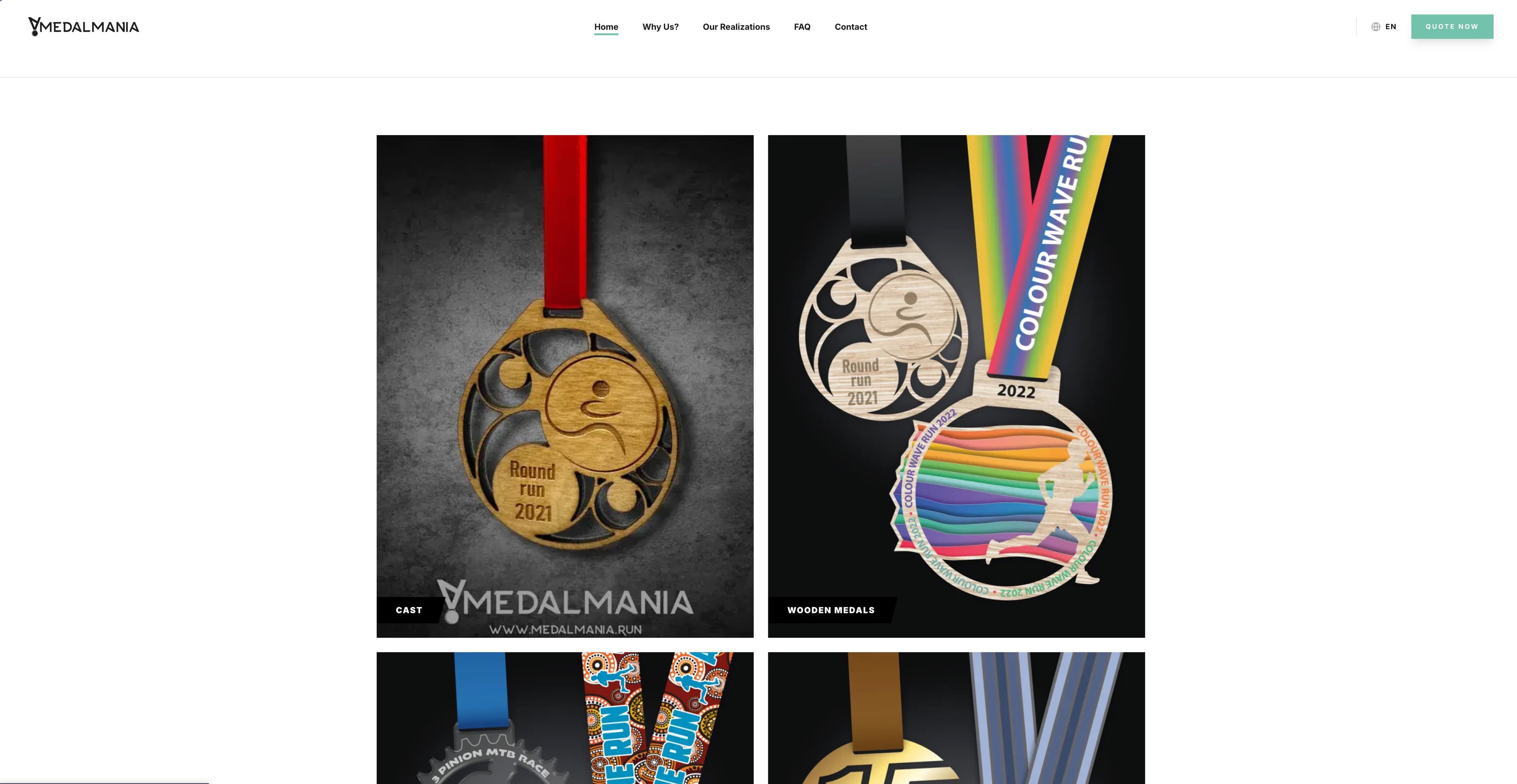 Medalmania - homepage