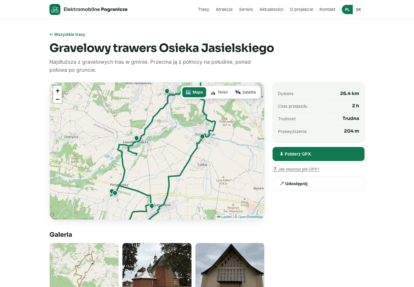 Rowerowy Beskid Niski w jednej aplikacji