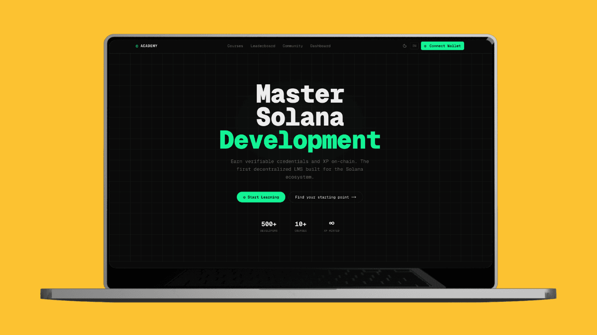 Superteam Academy — Decentralized Learning Platform on Solana