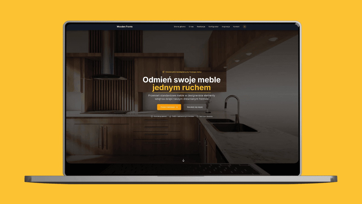 Wooden Fronts - configurador de frontes de móveis sob medida